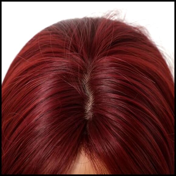 Straight Layered Human Hair Wig Glueless Natural Looking Daily Party Wear main image 5